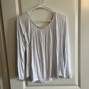 Off the shoulder shirt